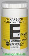 E-vitamin naturlig 335 mg 90 stk.